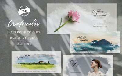Watercolor Facebook Covers