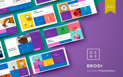 Brodi - Busines Google Slide Template