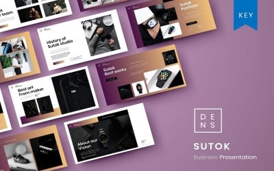 Sutok – Business Keynote Template
