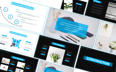 The Construction Google Slides Template