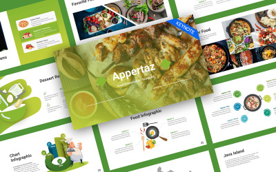 Appertaz Food Modern Keynote Template