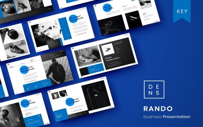 Rando – Business Keynote sablon