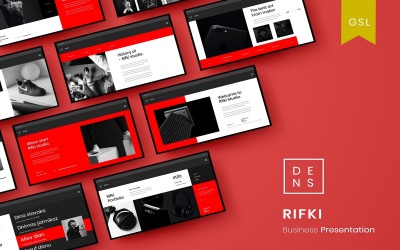 Rifki – Obchodní šablona prezentace Google