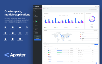 Appster – шаблон додатка CRM адміністратора