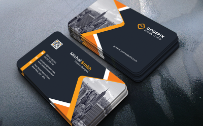 Business Card Templates Corporate Identity Template v140