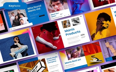 Представляємо **Manis – Business Keynote Template