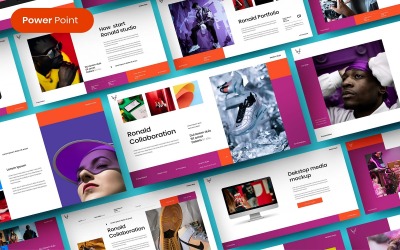 Рональд – Бізнес шаблон PowerPoint