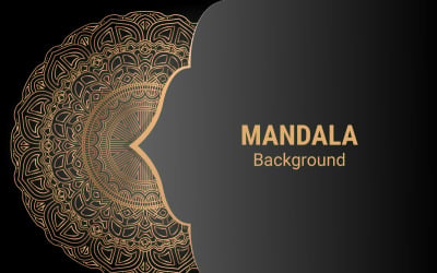 Mandala de ilustración vectorial