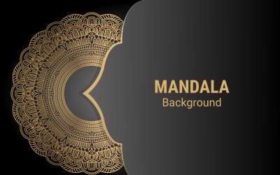 Vector illustration mandala. Arabic, flowers, ornaments pattern.