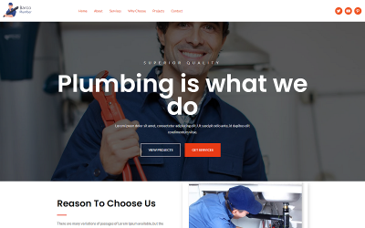 Barco Plumber Construction Wordpress Elementor 套件