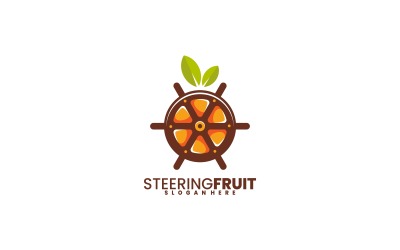 Logo maskotki sterującej owocem