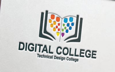 学生的专业数字学院标志。