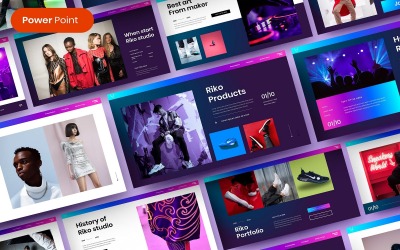 Riko – Modello di PowerPoint per le imprese