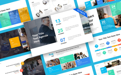 Agenda Planner Infographic Keynote Template