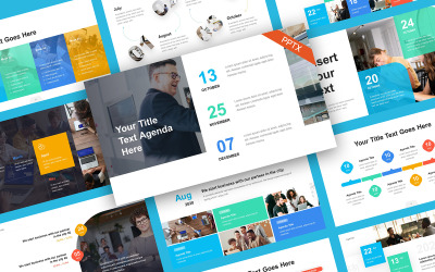 Agenda Planner Infographic PowerPoint šablony