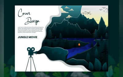 Design da Capa - Filme da Selva