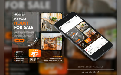 Dream House Flyer | Sociala media