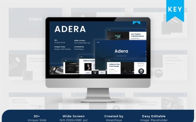 Adera - 商业主题演讲模板