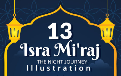 13 Glad Isra Miraj Illustration
