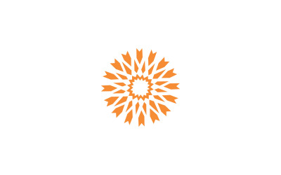 Modèle de logo de maison de poisson et d'entreprise