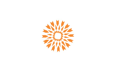 Szablon logo domu rybnego i firmy korporacyjnej