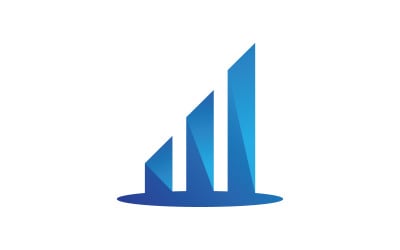 Business Finance Logo template. Vector illustration. V1