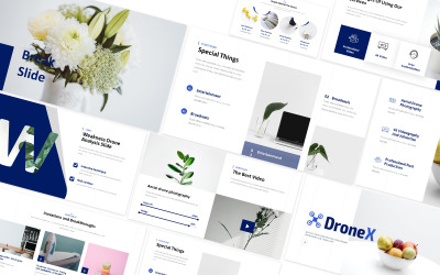 Drone X Aerial Photography & Videography Google Slides Template
