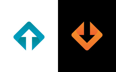 Pillogotyp mall Vector V7