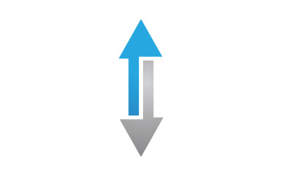 Plantilla de logotipo de flecha Vector V1