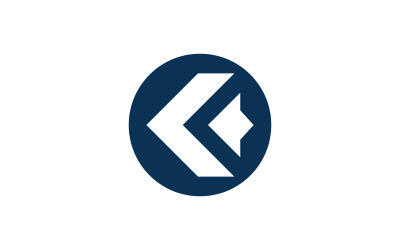 Шаблон логотипа Arrow Vector V9