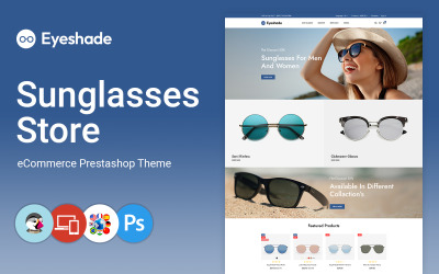 EyeShade - Gözlük PrestaShop Teması