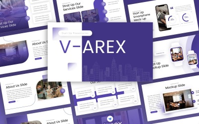 Varex – Indítási többcélú PowerPoint sablon