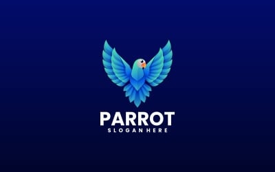 Parrot Gradient Logo Estilo 1