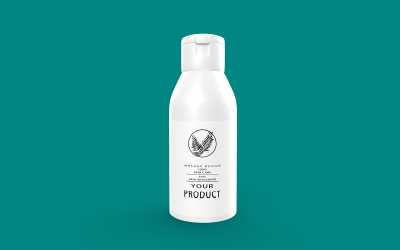 Flasche Produkt Low-Poly 3D-Modell