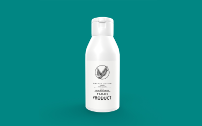 Flaskprodukt Lågpoly 3D-modell
