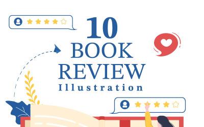 10 Bokrecension Feedback Illustration