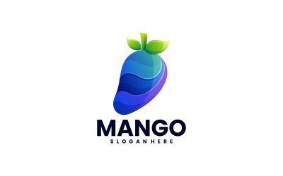 Mango Gradient Logo Style 1