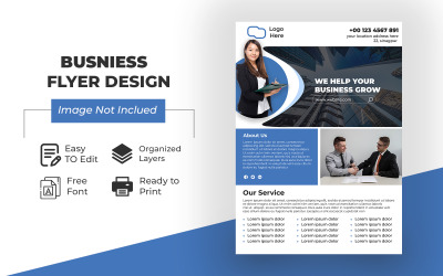 Business Flyer Design för din reklam