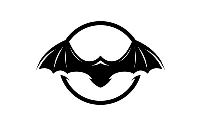 Dragon Head logo template. Vector illustration. V8