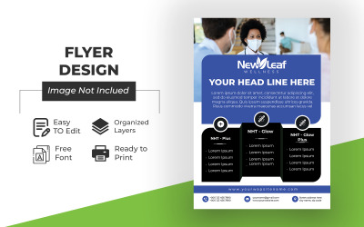 Flyer-Design-Vorlage für Unternehmen