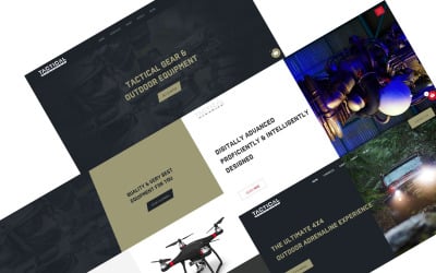 Tactical Dynamics Defense Security und Offroad-WordPress-Theme