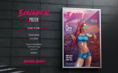 Ecological Poster Illustration