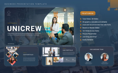 Unicrew - Business Multipurpose Google Slides presentationsmall