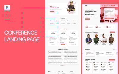 Conference Landing Page Template