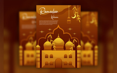 Design de Folheto Ramadhan Kareem