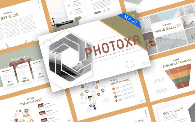 Photoxa Photography Minimalist Keynote Template