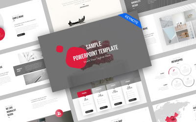 Sample Minimalist Keynote Template