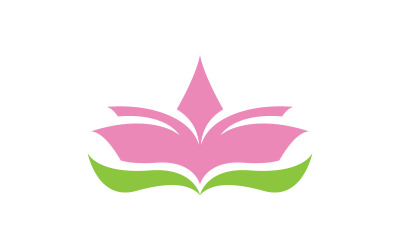 Beauty Lotus Flower logo template. V7