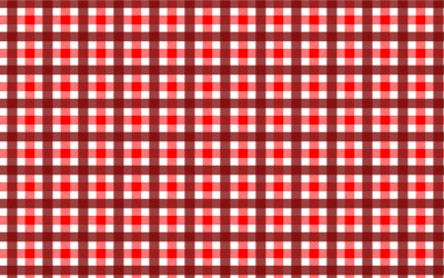 Gingham karierter Stoffmustervektor