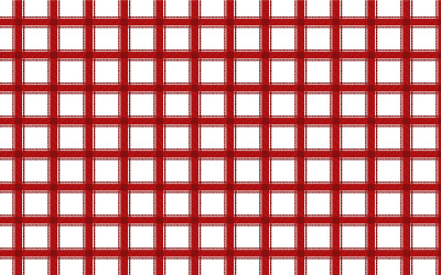 Padrão de guingão simples para roupas